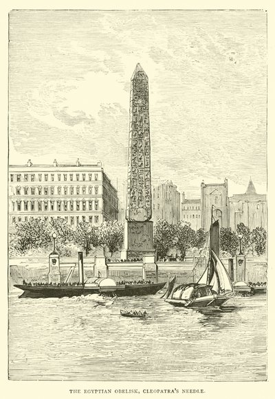O Obelisco Egípcio, Agulha Cleópatra de English School