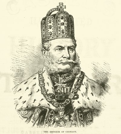 O Imperador da Alemanha, dezembro de 1870 de English School