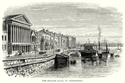 Die Englische Anlegestelle, St. Petersburg von English School