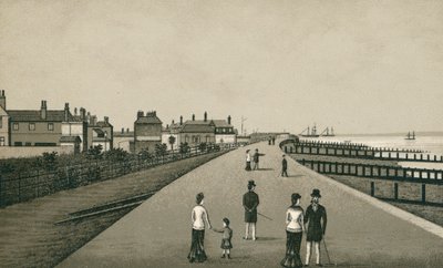 The Esplanade, Harwich (litografia) de English School