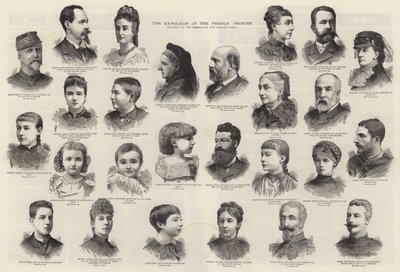 A Expulsão dos Príncipes Franceses (gravura) de English School