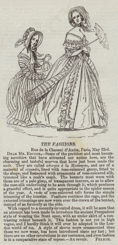 A Moda (gravura) de English School