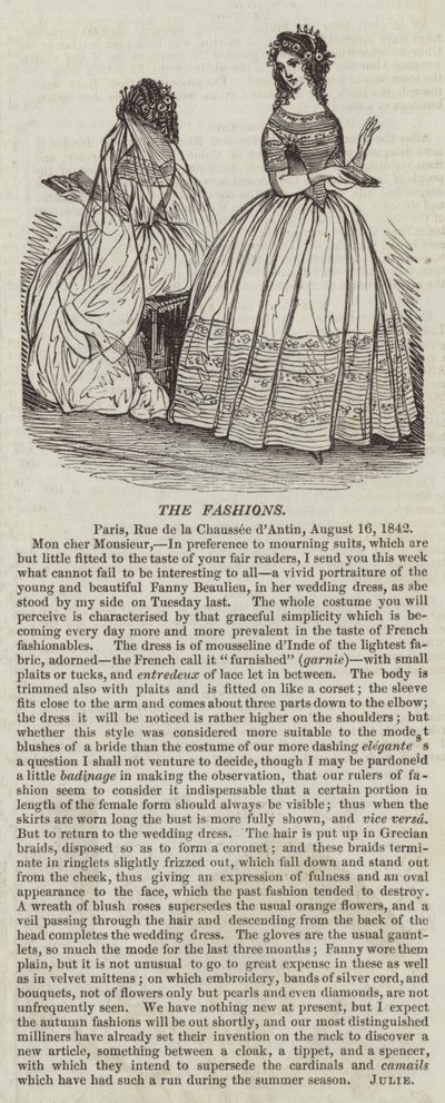 A Moda (gravura) de English School