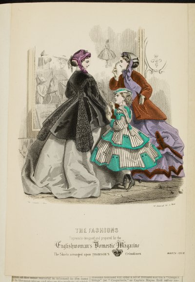 The Fashions, da revista The Englishwoman