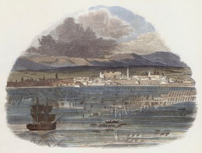 A Fata Morgana (gravura colorida) de English School