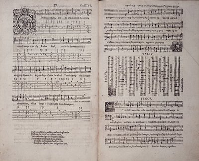 The First Booke of Songes or Ayres, de John Dowland (1563-1626) 1597 (impresso) de English School