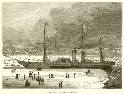 O primeiro navio da Cunard de English School