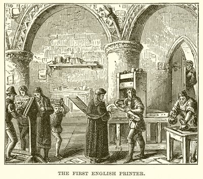 A primeira impressora inglesa de English School