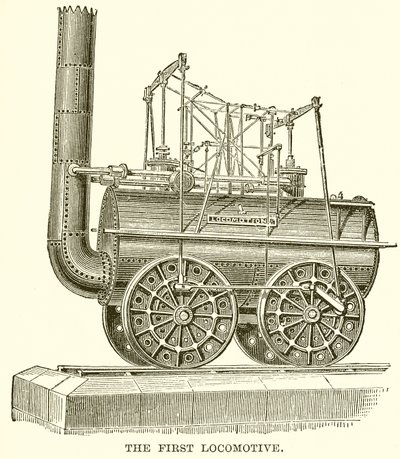 A primeira locomotiva de English School
