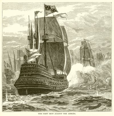 O primeiro tiro contra a armada de English School