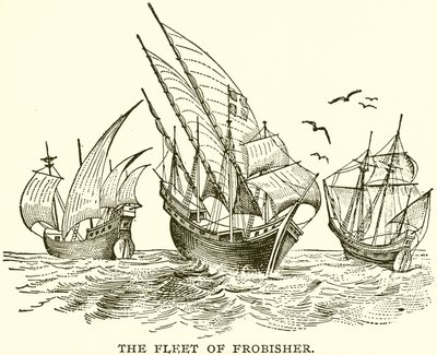 A frota do Frobisher de English School
