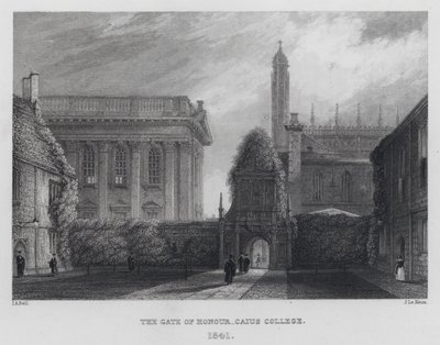 A Porta de Honra, Colégio Caius de English School