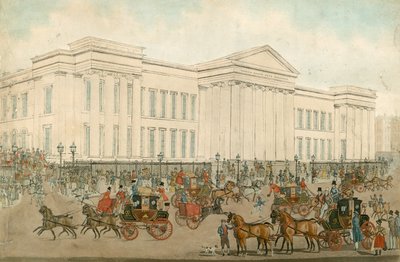 O correio geral na cidade de Londres de English School