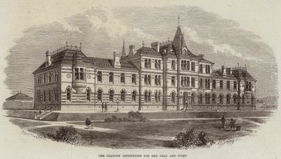 A instituição de Glasgow para surdos e mudos de English School