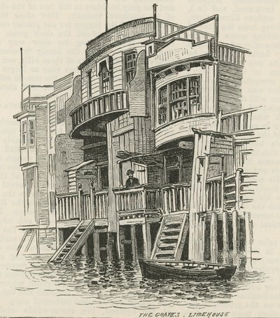 As uvas, Limehouse, Londres de English School