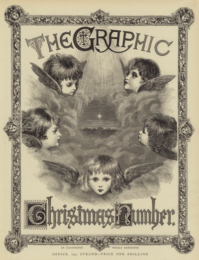O Número Gráfico de Natal (gravura) de English School