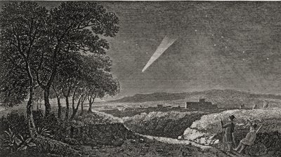 O Grande Cometa de 1811 de English School