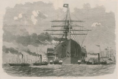O Great Eastern arredondando o ponto oposto a Blackwall de English School