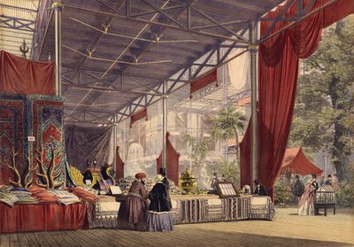 The Great Exhibition 1851, Turkey No 1 (gravura a cores) de English School