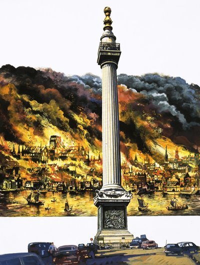 O Grande Incêndio de Londres e o Monumento de English School