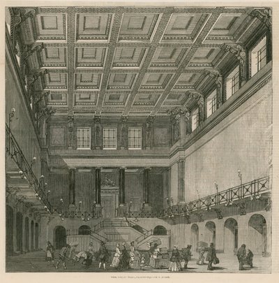 O, grande, corredor, Euston, quadrado, estação, londres de English School