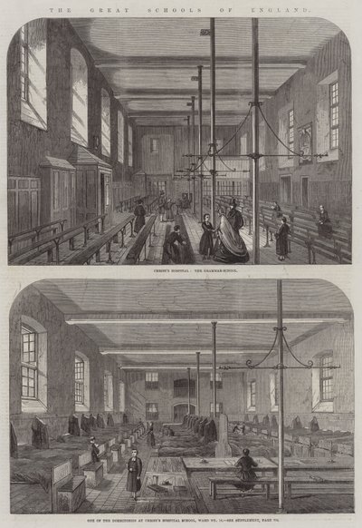 As Grandes Escolas da Inglaterra (gravura) de English School