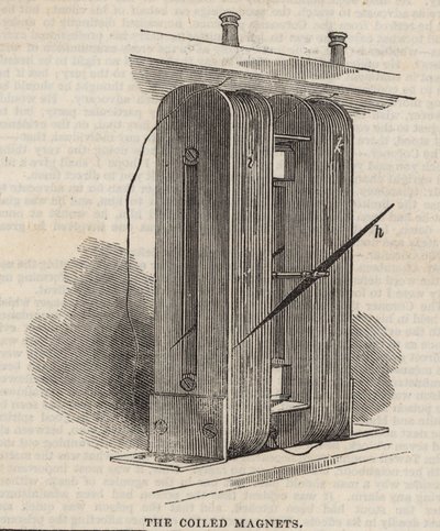 The Great Western Electric Telegraph: os ímãs enrolados de English School