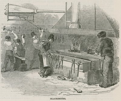 As Escolas do Royal Hospital de Greenwich; Ferreiros de English School