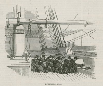 As Escolas do Royal Hospital de Greenwich; Exercitando armas de English School
