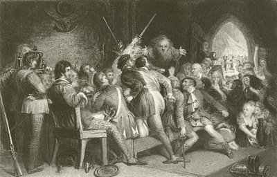 O Salão de Glennaquoich - uma festa das terras altas de English School