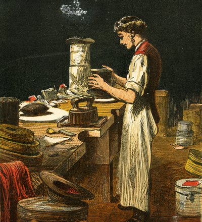 O Chapeleiro, 1867 de English School