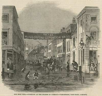 The High Tide: estouro do Tamisa na terça-feira de English School