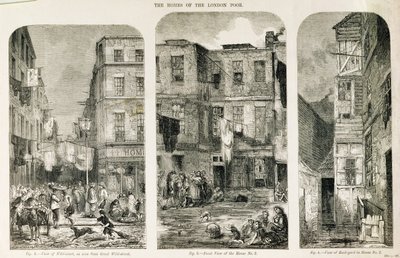 As casas dos pobres de Londres, de `The Builder Magazine