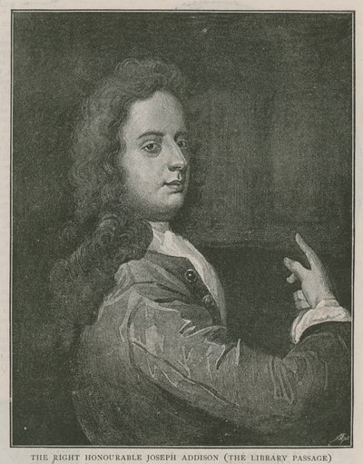 O honorável Joseph Addison de English School