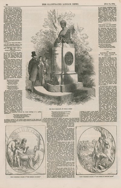 O memorial da capa no Kensal Green de English School
