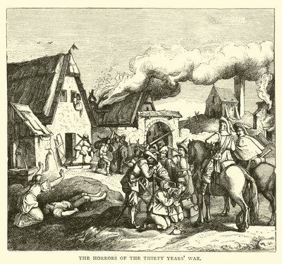 Os horrores da Guerra dos Trinta Anos de English School