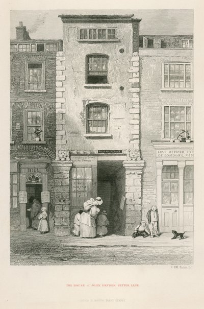 A Casa de John Dryden, Fetter Lane de English School