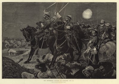 A cavalaria do agregado familiar em Kassassin de English School