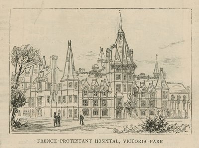 Os huguenotes na Inglaterra: Hospital Protestante Francês, Victoria Park de English School