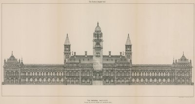 O Instituto Imperial: Design de Aston Webb e E Ingress Bell de English School