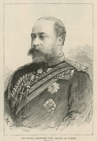 O Instituto Imperial: Sua Alteza Real o Príncipe de Gales, presidente de English School