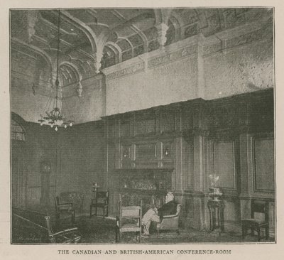 O Instituto Imperial: a sala de conferências canadense e britânica-americana de English School