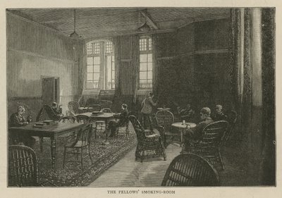 Instituto Imperial: The Fellows smoking room de English School