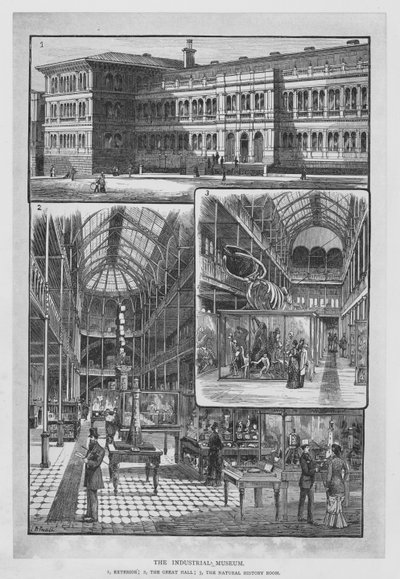 O Museu Industrial (gravura) de English School