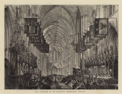 O Interior da Catedral de St Patrick