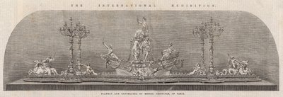 A exposição internacional; Planalto e candelabro dos senhores Cristofle de Paris de English School