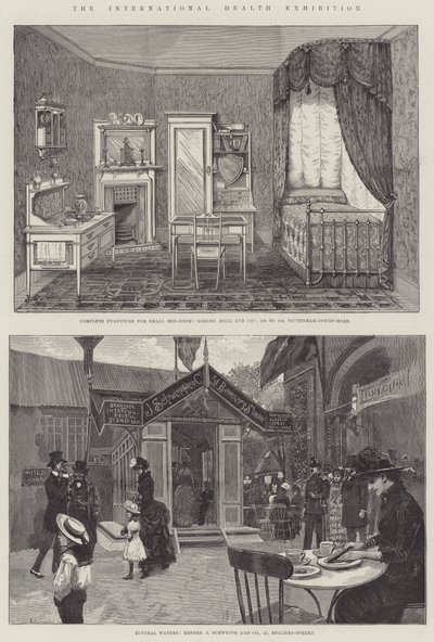 A Exposição Internacional de Saúde (gravura) de English School
