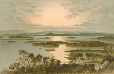 As ilhas, Loch Lomond - acima de Luss de English School