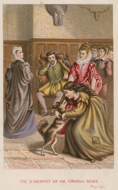 O julgamento de Sir Thomas More de English School