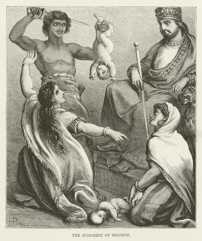 O julgamento de Salomão de English School